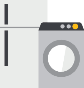 Electronics and appliance icon