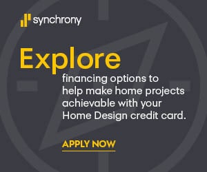 Flexible financing available through Synchrony